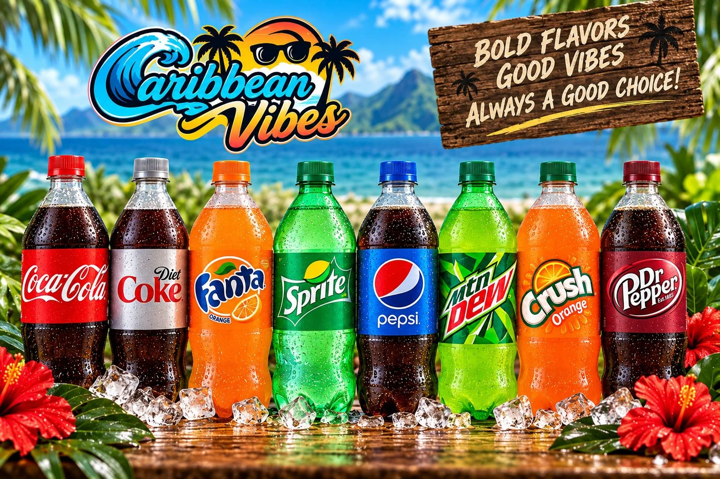 Single-Serve Bottled Soda
